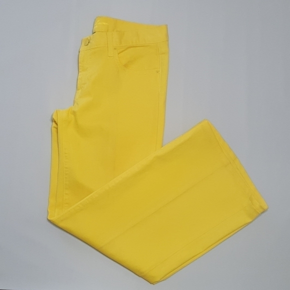 Ralph Lauren G25 Canary Yellow Straight Leg Jeans - Picture 4 of 10
